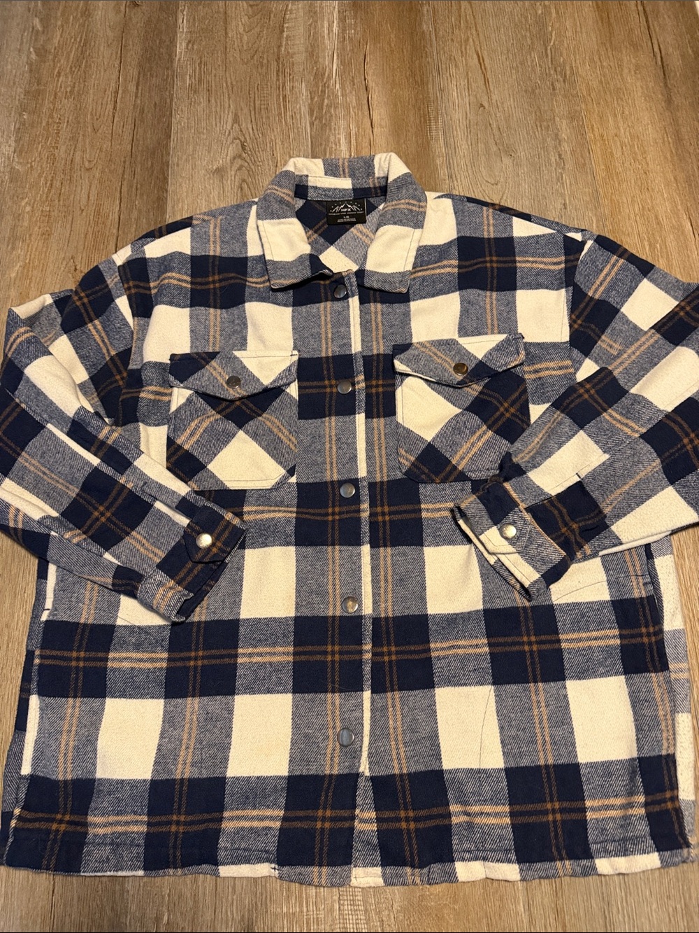 HFX Women’s Plaid Shirt Shacket